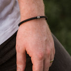 Men's Be Change Leather Bracelet