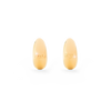 עגילי חצי חישוק אהבה וצדק