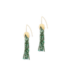 עגיל גדיל תלוי - זהב