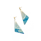 עגילי טיפה "קריעת ים סוף"