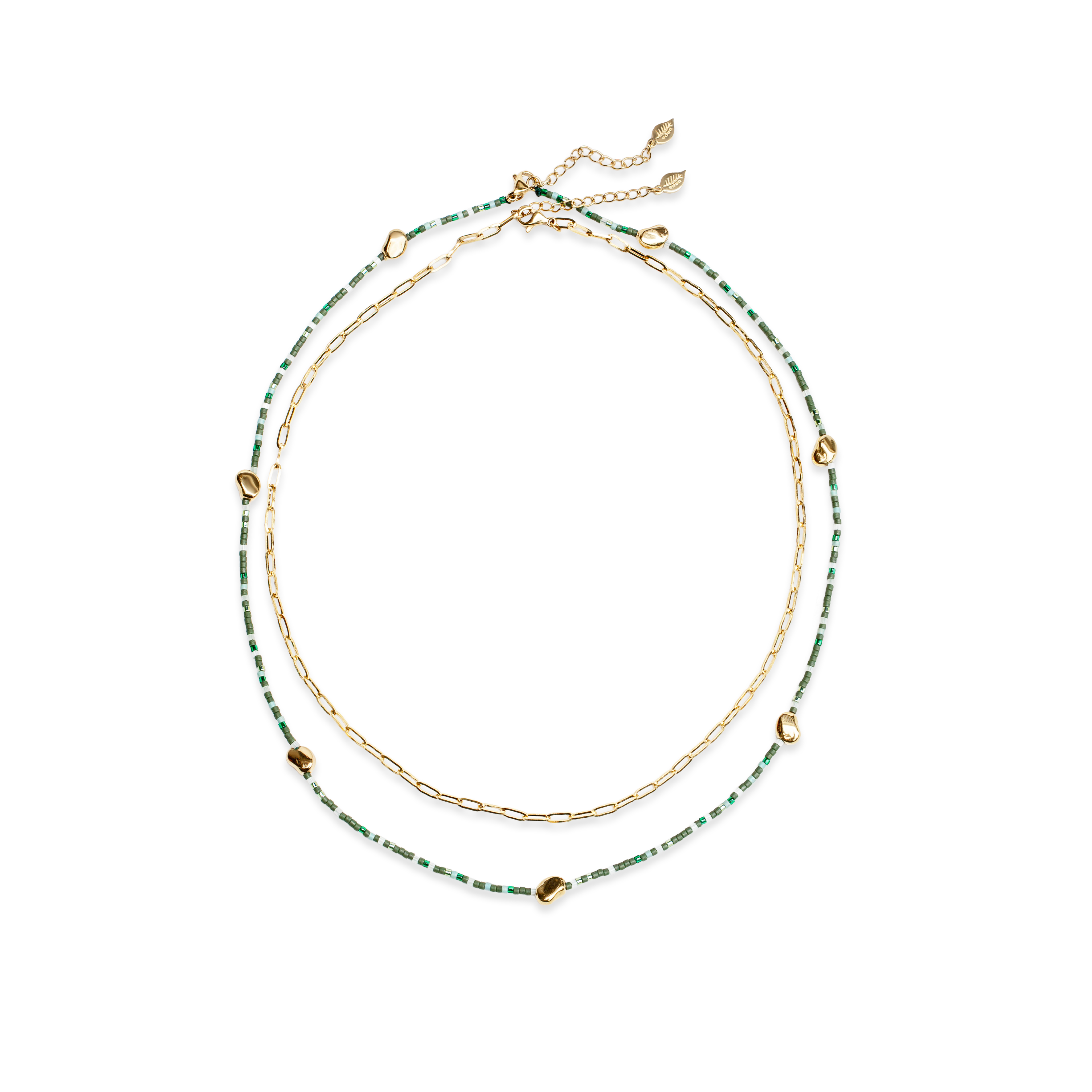 Garden of Eden Necklace Set - Gold